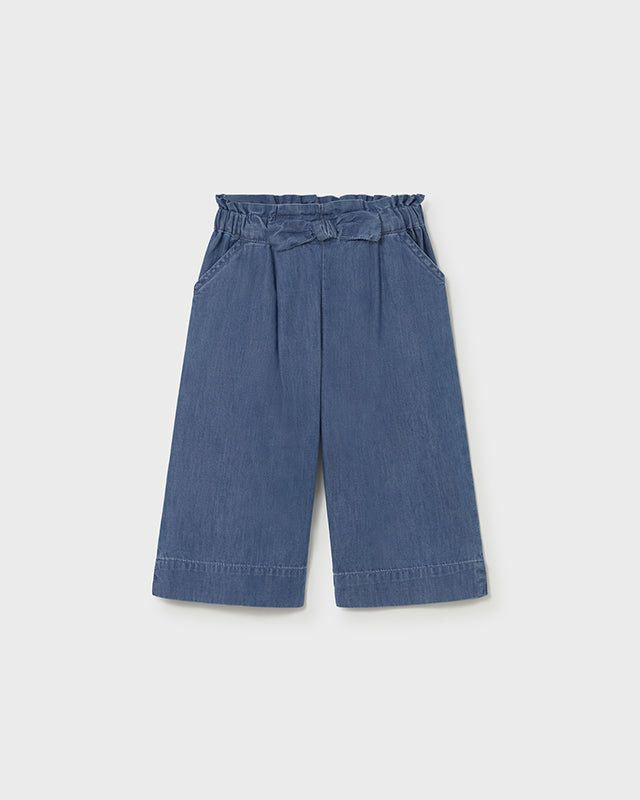 Pantaloni neonata Mayoral in denim blu Mayoral 6 Mesi 68cm