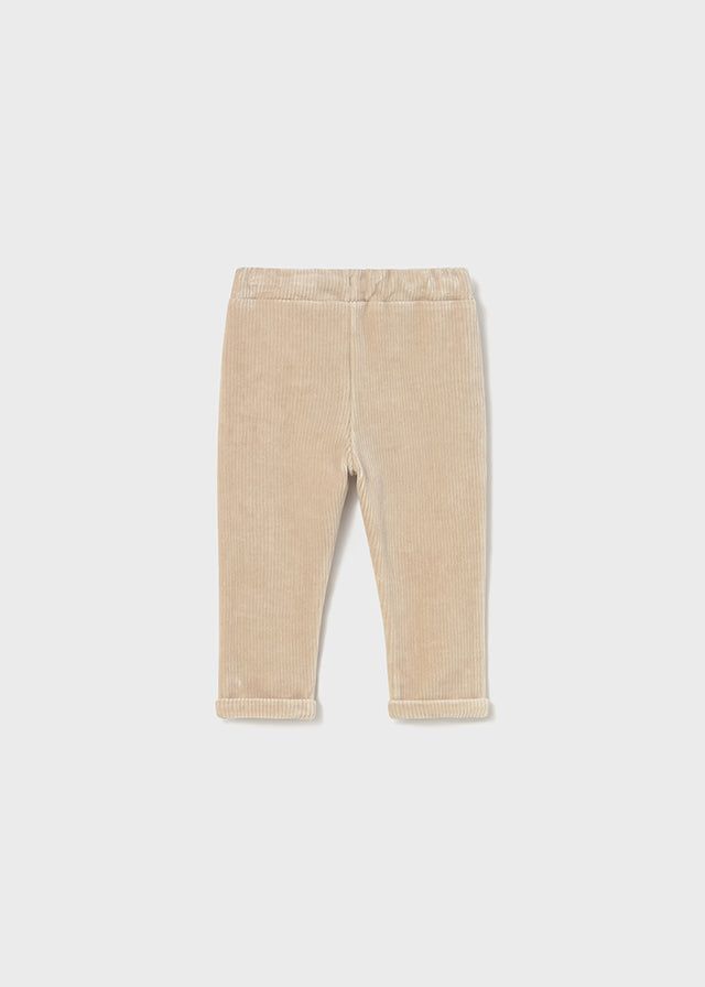 Pantalone lungo velluto a coste neonato Mayoral beige Mayoral 6 Mesi 68cm