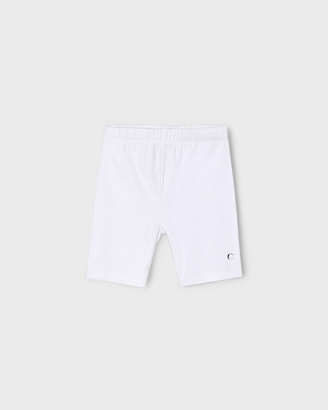 Leggings modello ciclista basico bambina Mayroal bianco Mayoral Bianco