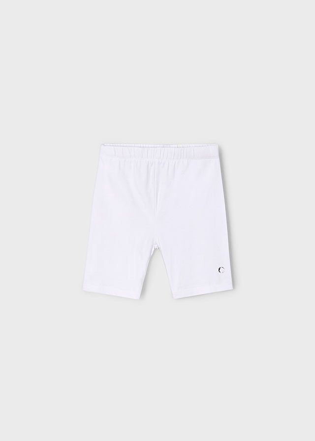 Leggings modello ciclista basico bambina Mayroal bianco Mayoral Bianco