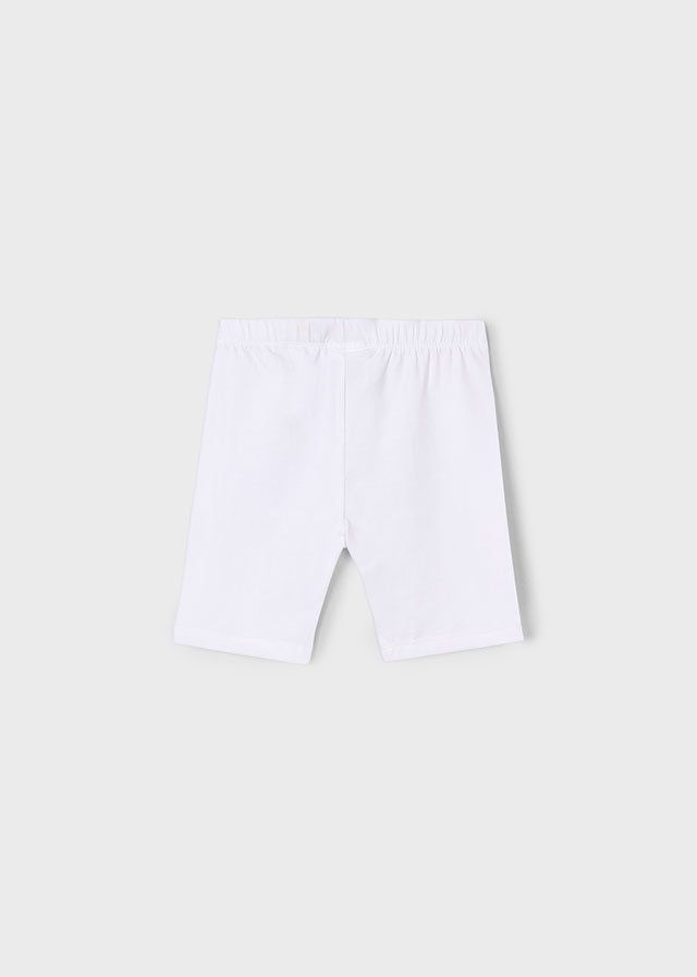 Leggings modello ciclista basico bambina Mayroal bianco Mayoral Bianco