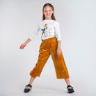 Pantalone ragazza Mayoral in velluto a costine giallo - ErreGiModaBimbo