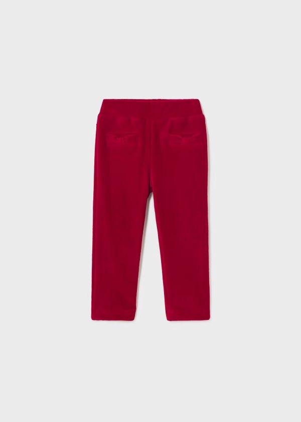 Pantalone skinny velluto neonata Mayoral rosso - ErreGiModaBimbo