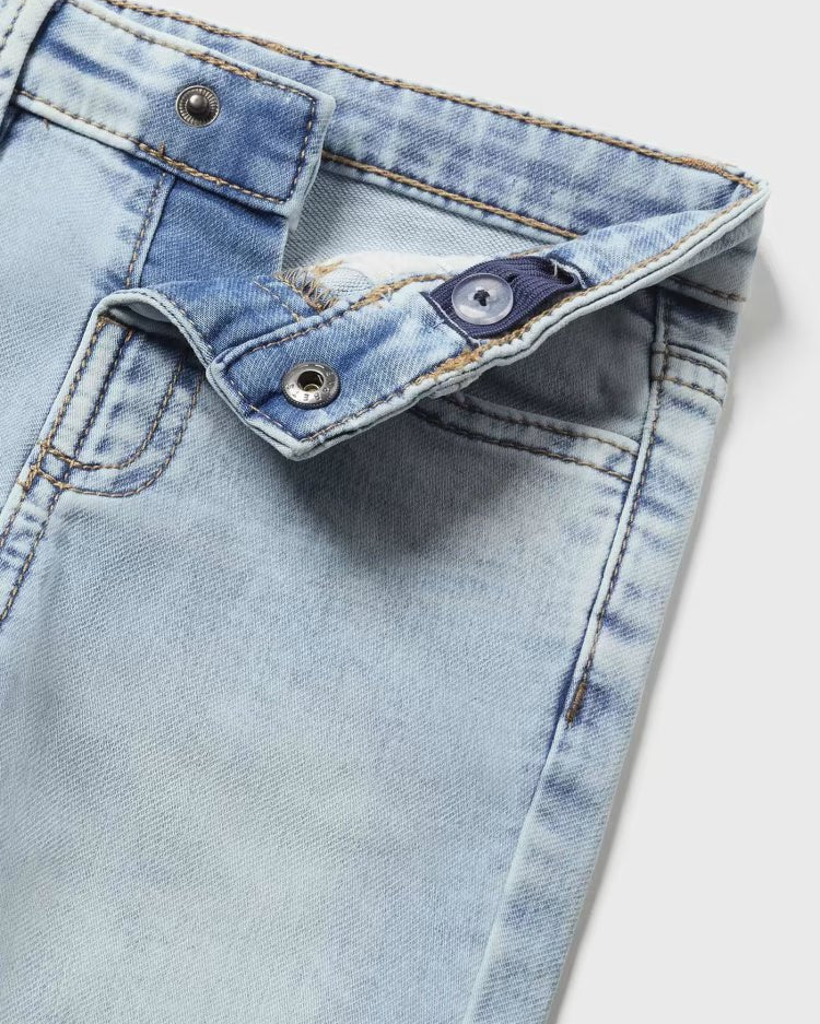 Pantalone slim fit neonato Mayoral jeans chiaro - ErreGiModaBimbo