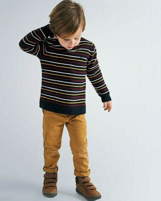 Pantalone strutturato bambino Mayoral soft caramello - ErreGiModaBimbo