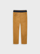 Pantalone strutturato bambino Mayoral soft caramello - ErreGiModaBimbo