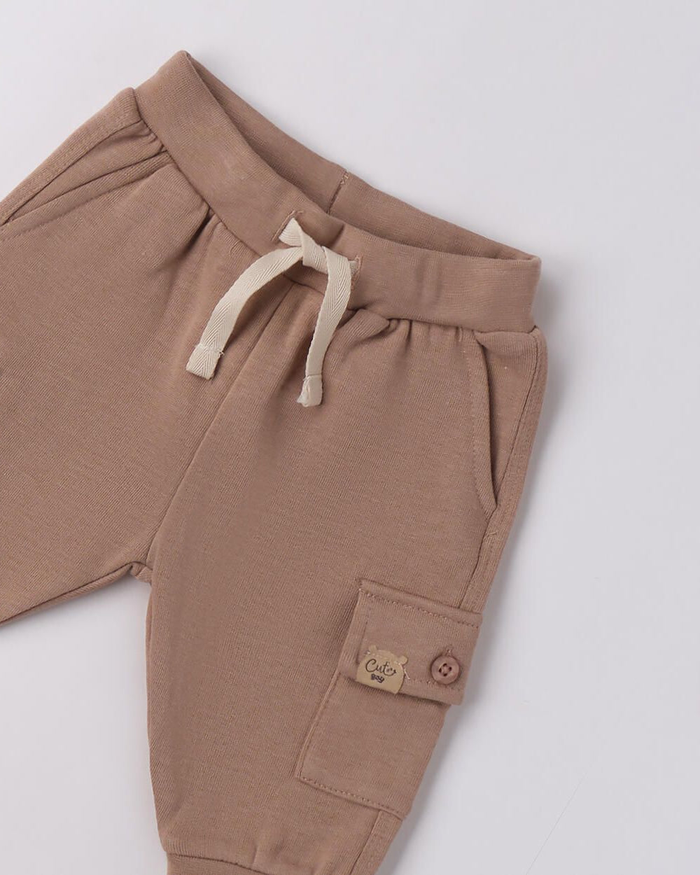 Pantalone tuta cargo neonato iDO tortora iDO 1 Mesi 56cm