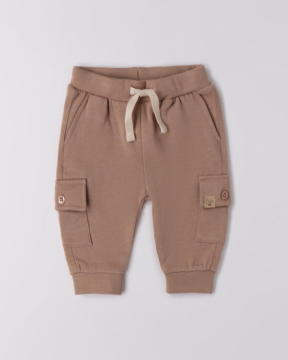 Pantalone tuta cargo neonato iDO tortora iDO 1 Mesi 56cm