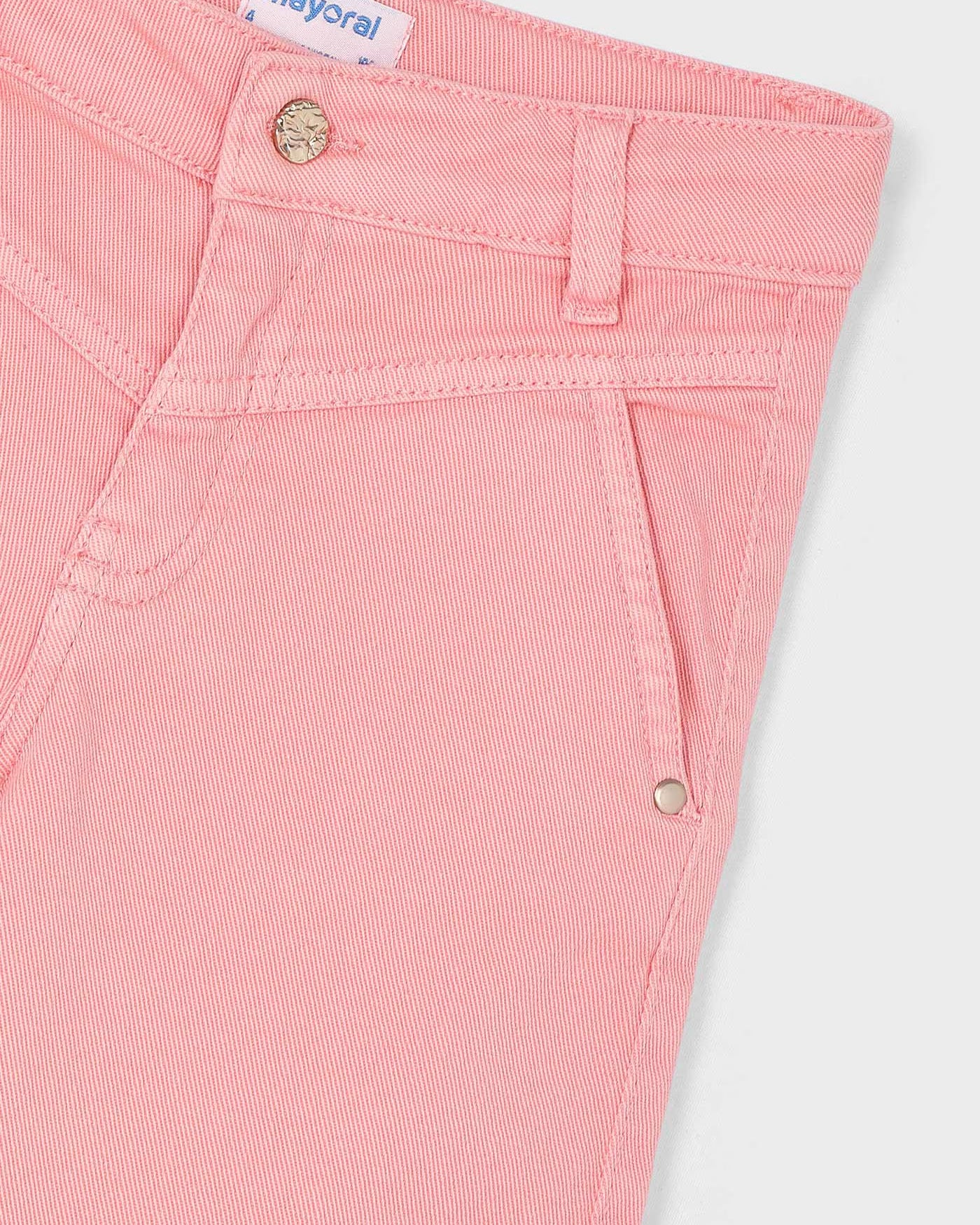 Pantalone twill modello wide bambina Mayoral Salmone Mayoral 2 Anni 92cm