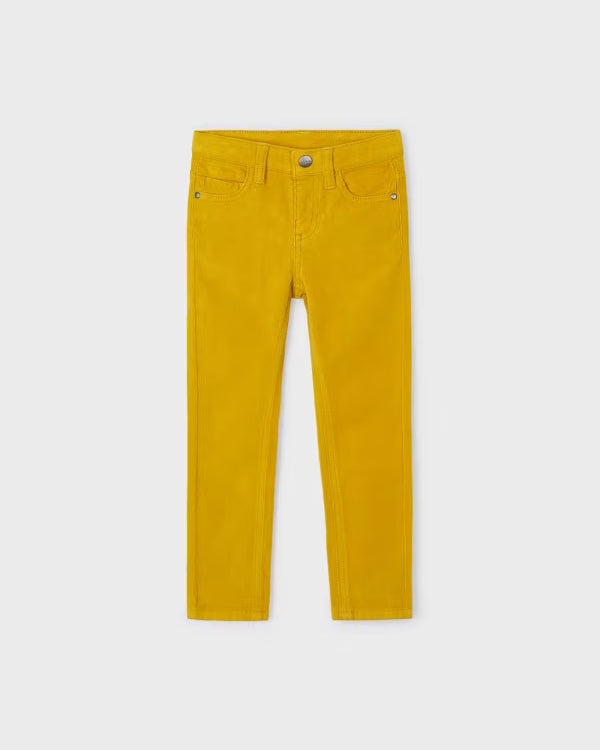Pantalone velluto a costine bambino Mayoral giallo Mayoral Giallo