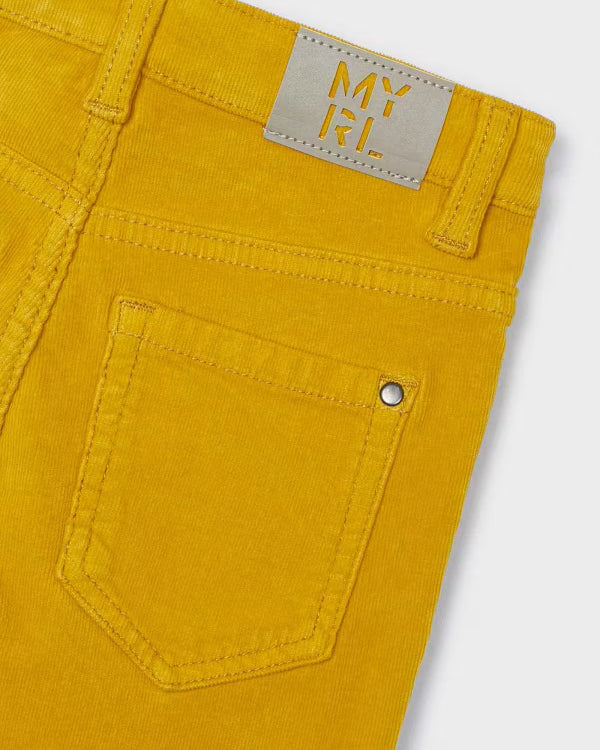 Pantalone velluto a costine bambino Mayoral giallo Mayoral Giallo