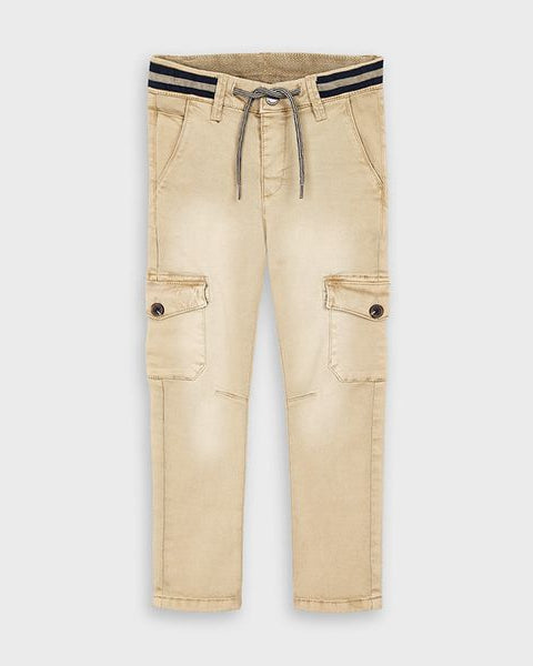 Pantaloni cargo bambino Mayoral Beige Stile Casual - ErreGiModaBimbo