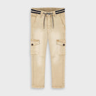Pantaloni cargo bambino Mayoral Beige Stile Casual - ErreGiModaBimbo