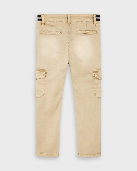 Pantaloni cargo bambino Mayoral Beige Stile Casual - ErreGiModaBimbo