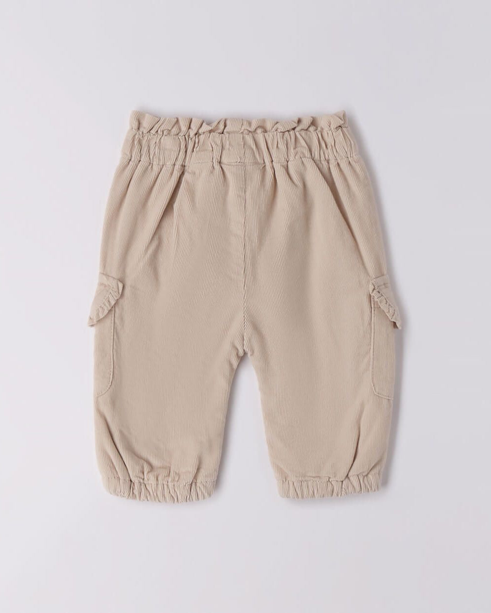 Pantaloni cargo velluto costine neonata iDO beige iDO 1 Mesi 56cm