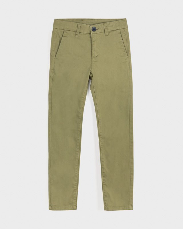 Pantaloni chino basic ragazzo Mayoral verde - ErreGiModaBimbo