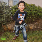 Pantaloni jeans bambino Mayoral effetto slavato strappato - ErreGiModaBimbo