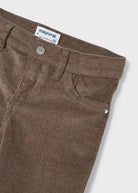 Pantaloni micropanno lucido bambina Mayoral tortora glitter - ErreGiModaBimbo
