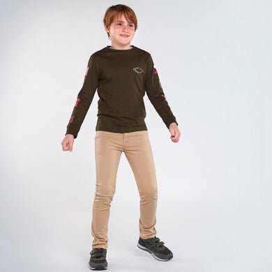 Pantaloni slim ragazzo Mayoral Basic - ErreGiModaBimbo