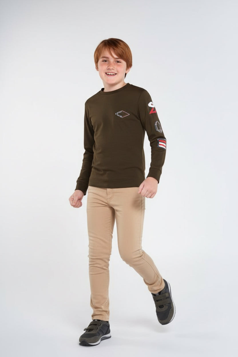 Pantaloni slim ragazzo Mayoral Basic - ErreGiModaBimbo