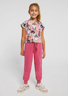 Pantaloni tuta primavera ragazza Mayoral rosa petalo - ErreGiModaBimbo