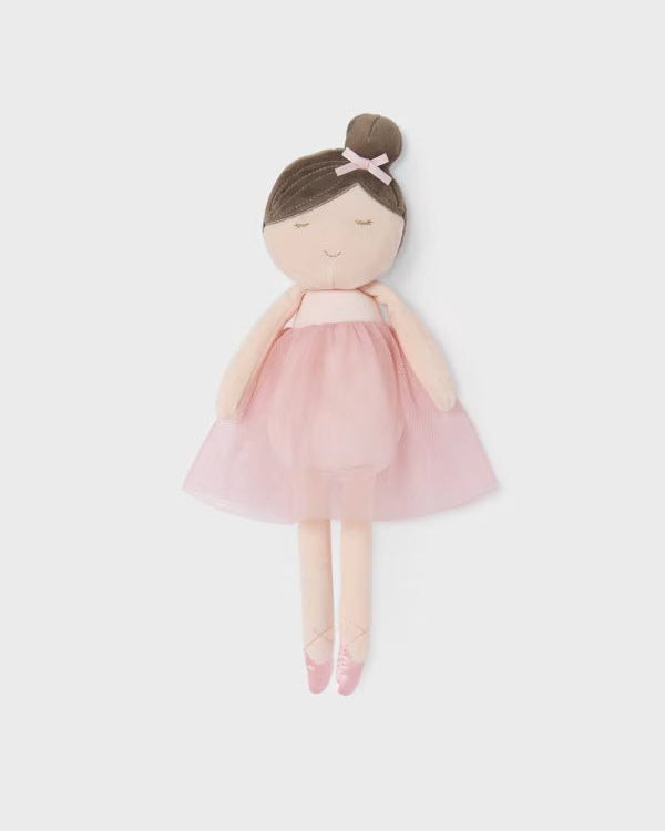 Peluche neonati Mayoral Newborn bambolina rosa - ErreGiModaBimbo