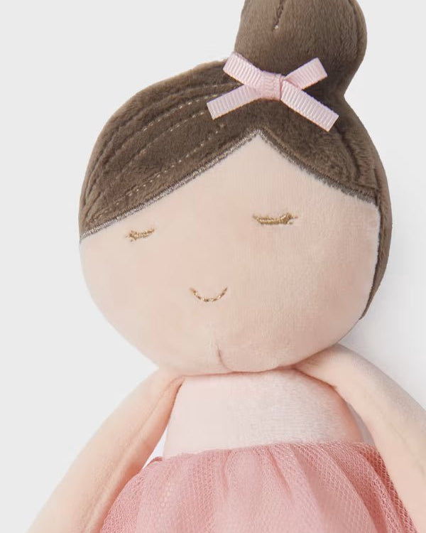 Peluche neonati Mayoral Newborn bambolina rosa - ErreGiModaBimbo