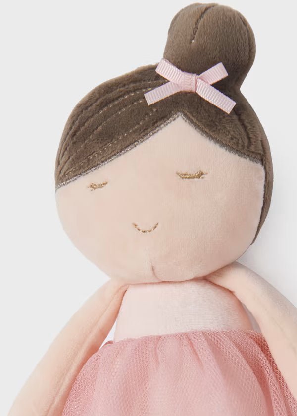 Peluche neonati Mayoral Newborn bambolina rosa - ErreGiModaBimbo
