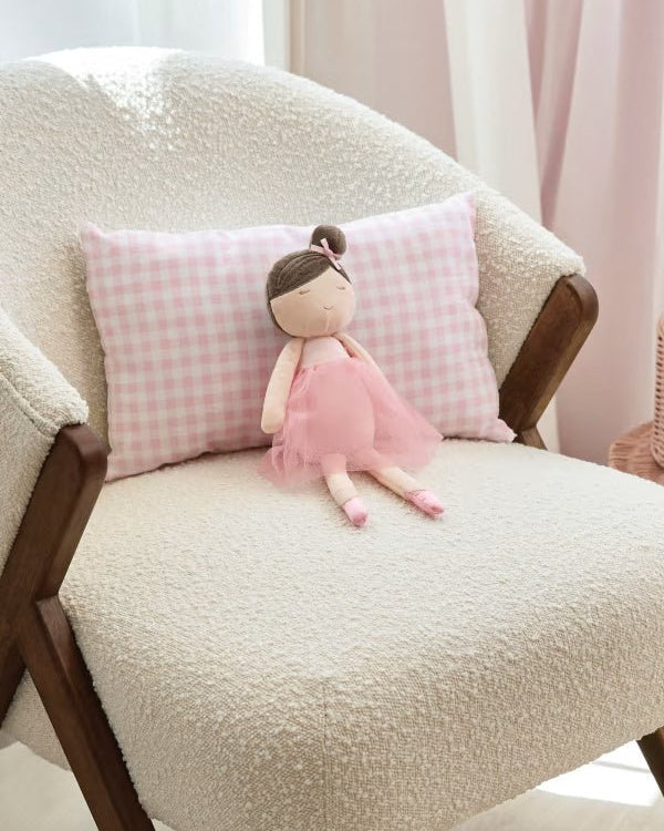 Peluche neonati Mayoral Newborn bambolina rosa - ErreGiModaBimbo
