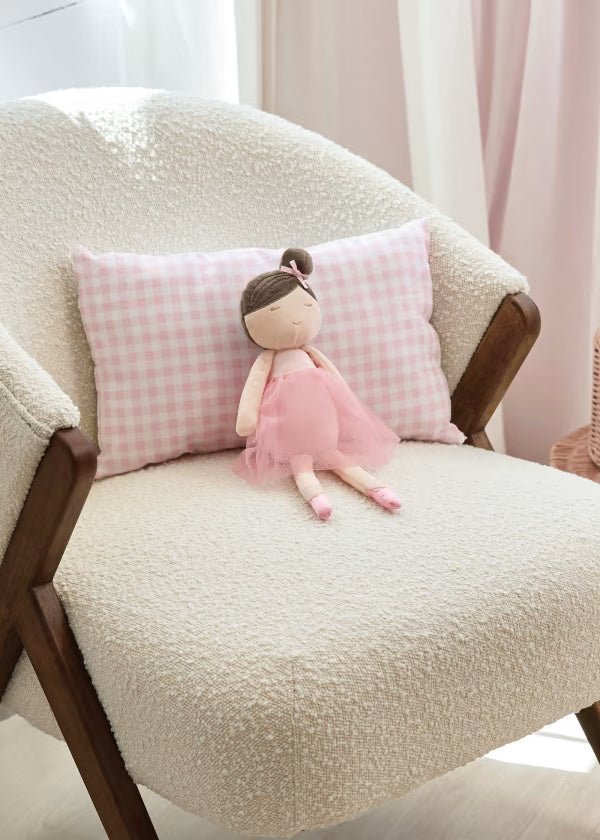 Peluche neonati Mayoral Newborn bambolina rosa - ErreGiModaBimbo