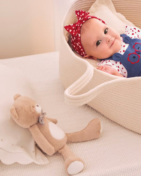Peluche neonati Mayoral Newborn orsetto beige - ErreGiModaBimbo