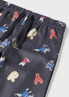 Pigiama caldo neonato Mayoral blu fantasia cani - ErreGiModaBimbo