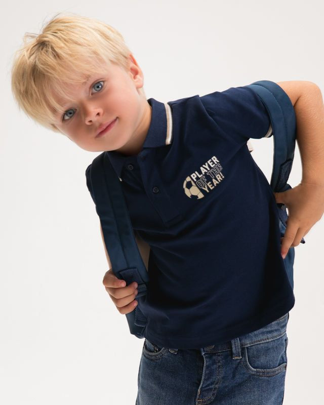 Polo bambino Mayoral blu navy - Calcio Player of the Year Mayoral 2 Anni 92cm