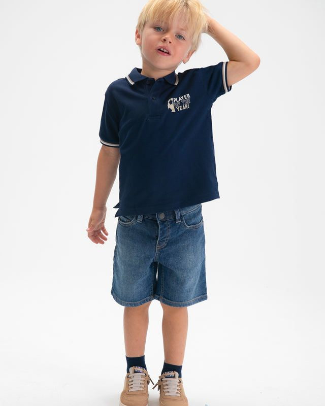 Polo bambino Mayoral blu navy - Calcio Player of the Year Mayoral 2 Anni 92cm