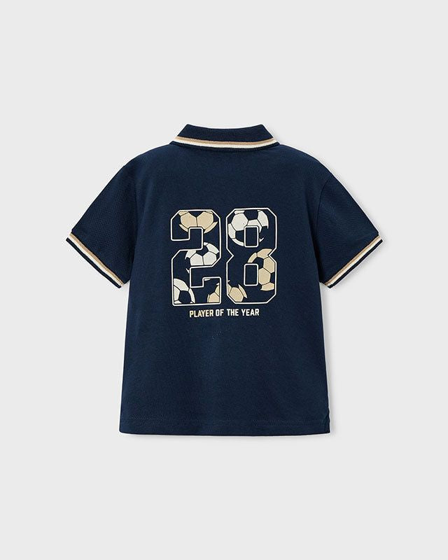 Polo bambino Mayoral blu navy - Calcio Player of the Year Mayoral 2 Anni 92cm