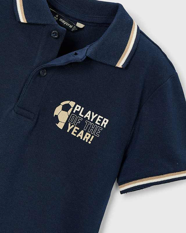 Polo bambino Mayoral blu navy - Calcio Player of the Year Mayoral 2 Anni 92cm