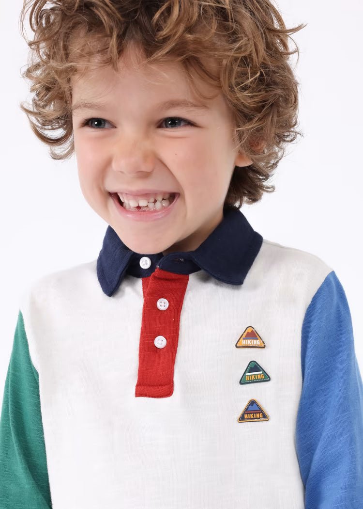 Polo better cotton bambino Mayoral multicolor - ErreGiModaBimbo