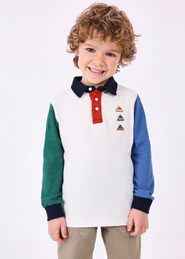 Polo better cotton bambino Mayoral multicolor - ErreGiModaBimbo