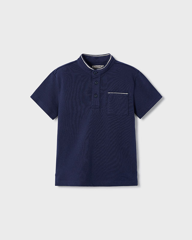 Polo colletto coreana bambino Mayoral blu navy Mayoral Blu navy