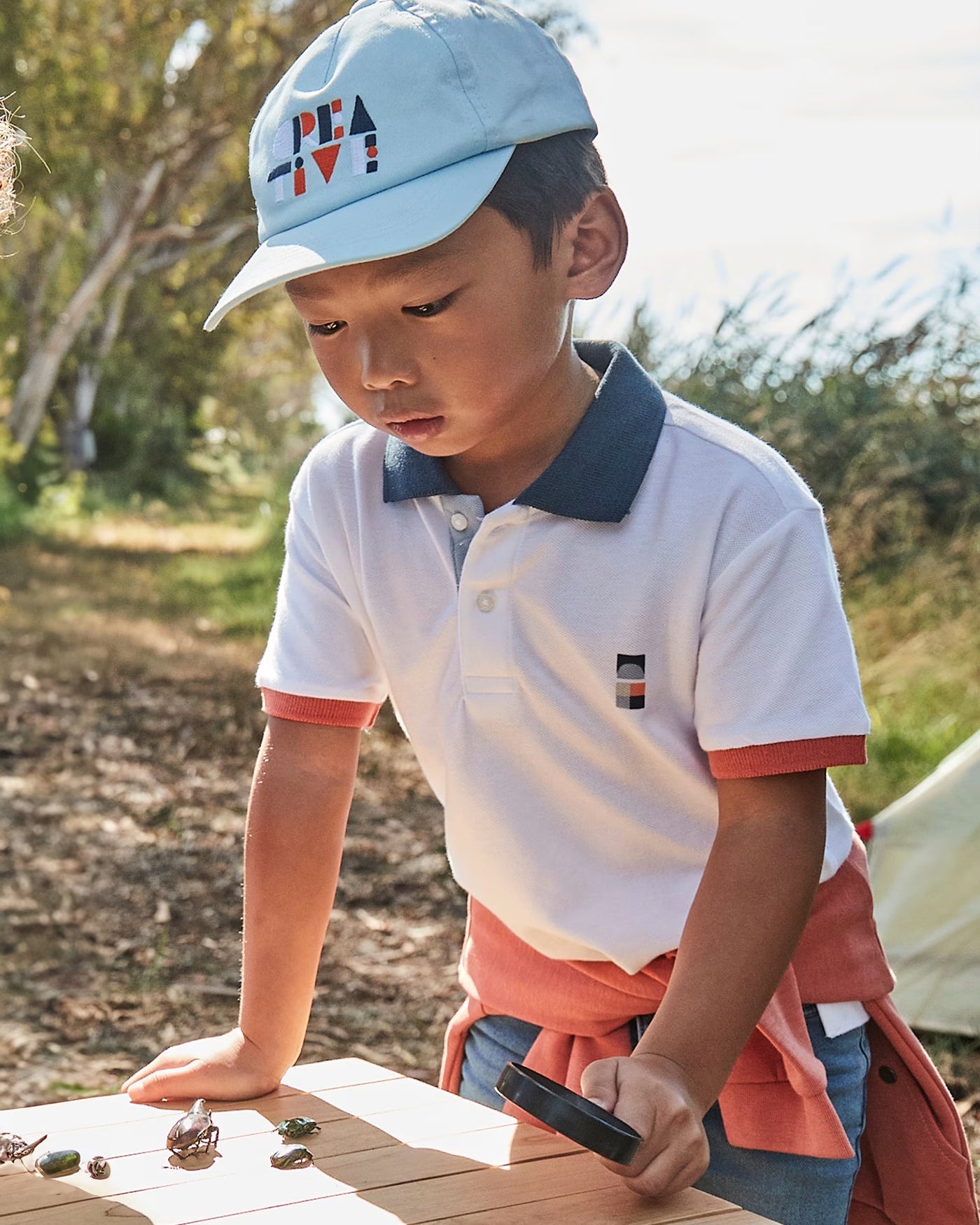 Polo grafica bambino Mayoral bianco pesca Mayoral 2 Anni 92cm