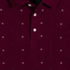 Polo manica lunga ragazzo Mayoral bordeaux microfantasia - ErreGiModaBimbo