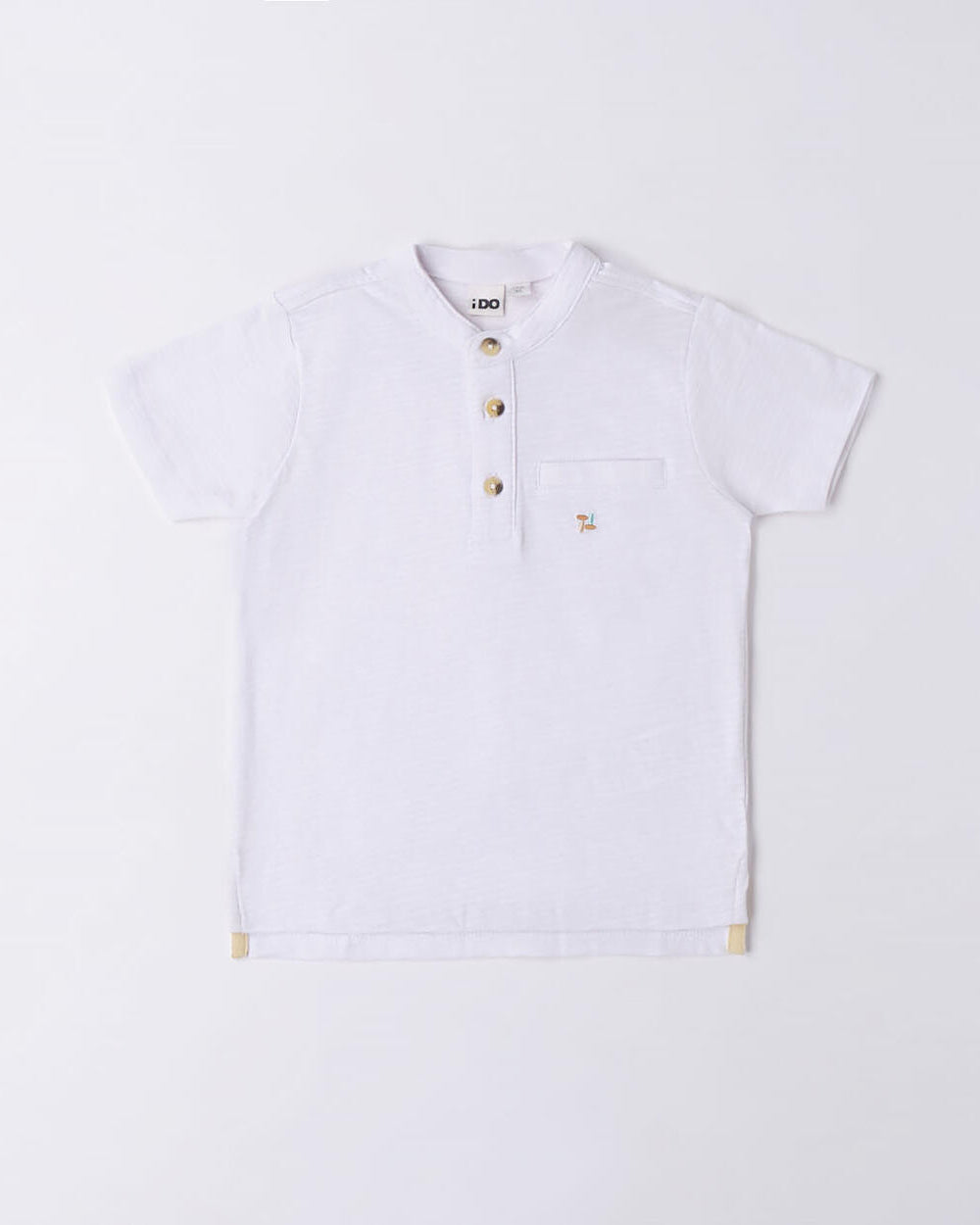 Polo serafino bambino iDO bianca iDO Bianco