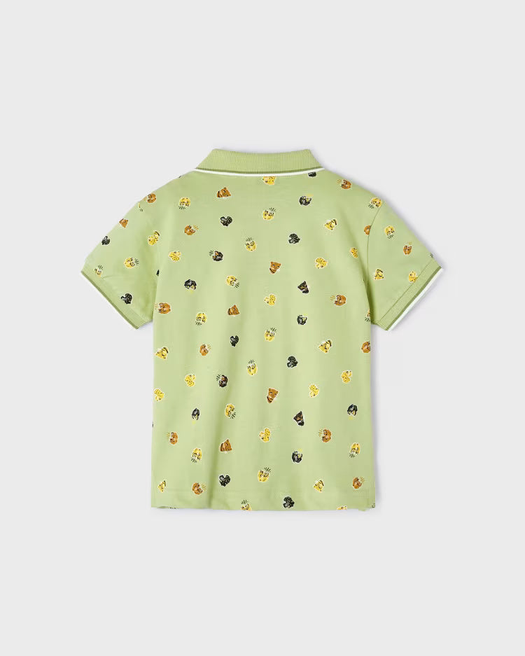 Polo manica corta bambino Mayoral Safari verde Mayoral Verde