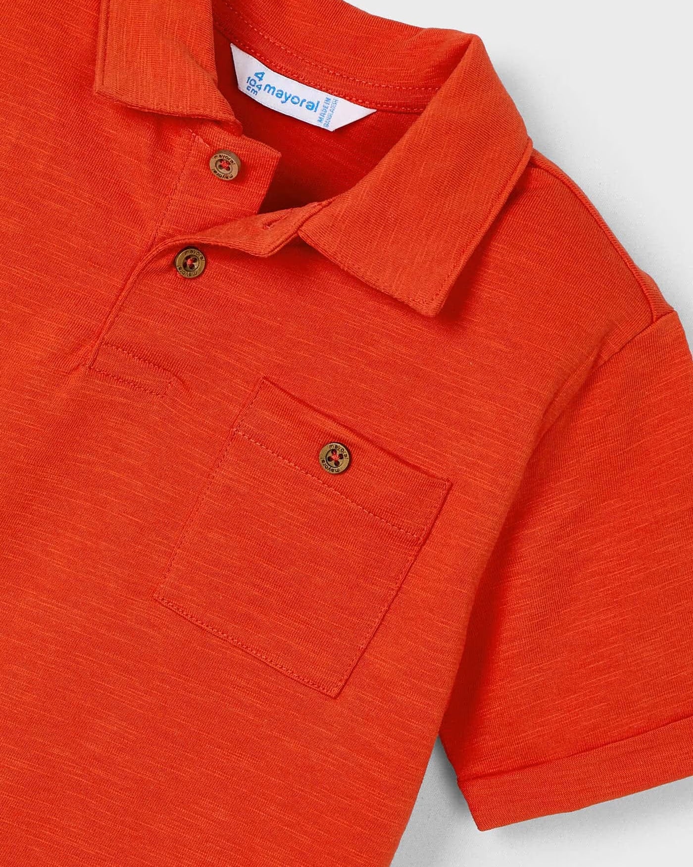 Polo tasca cotone leggero bambino Mayoral rossa Mayoral 2 Anni 92cm