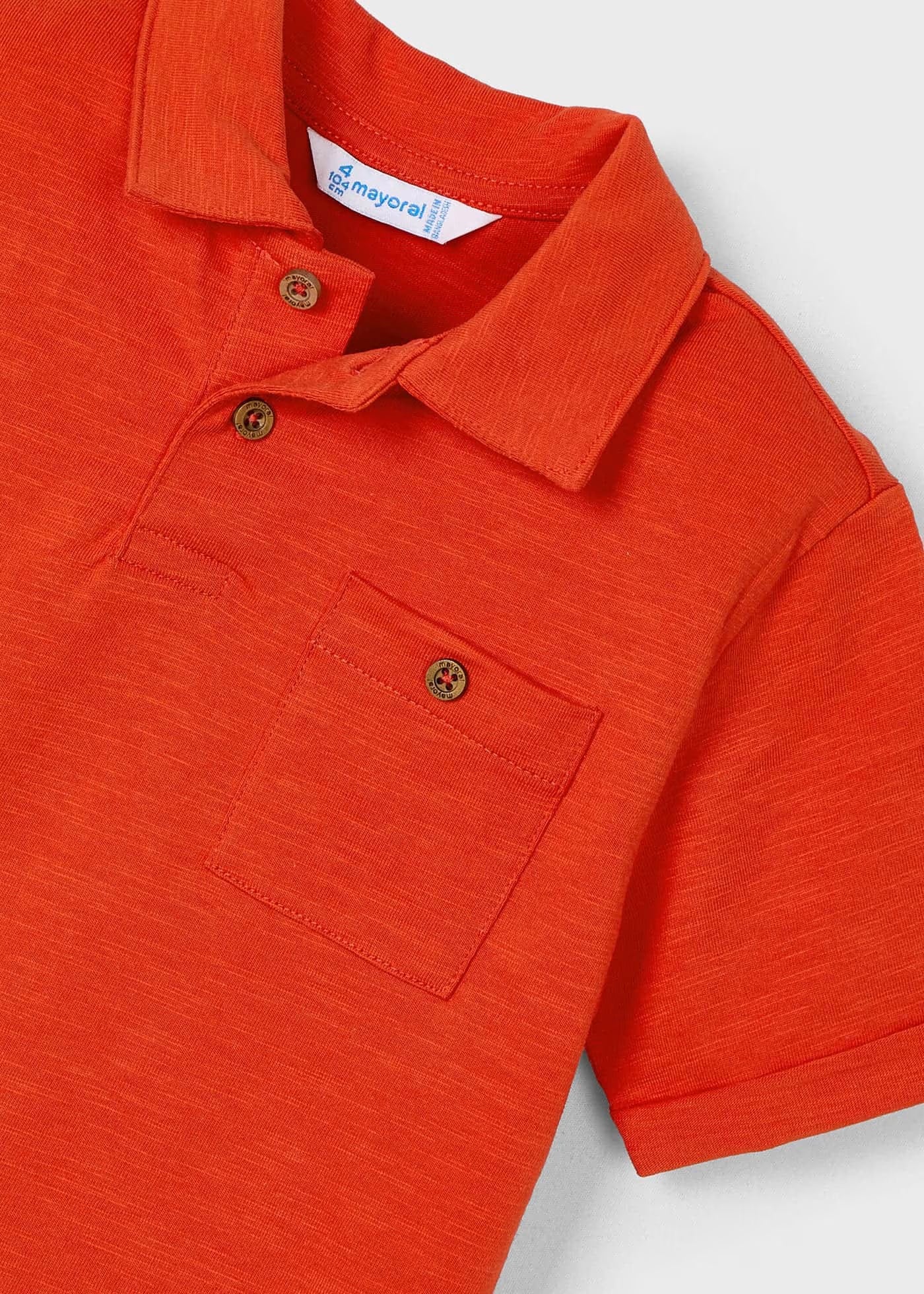 Polo tasca cotone leggero bambino Mayoral rossa Mayoral 2 Anni 92cm