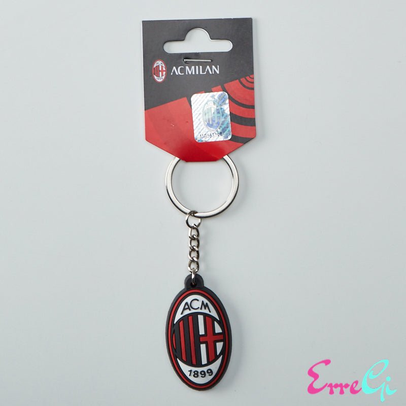 Portachiavi Ufficiale A.C. Milan gomma - ErreGiModaBimbo