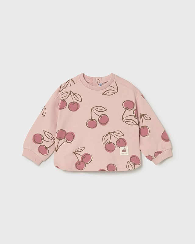 Pullover neonata Mayoral con stampa ciliegie Mayoral 6 Mesi 68cm