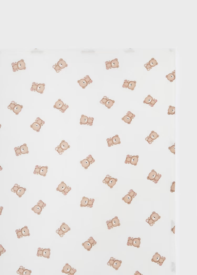 Mussolina grande cm114x114 neonati Mayoral Newborn Orsetti bianca Mayoral Default Title