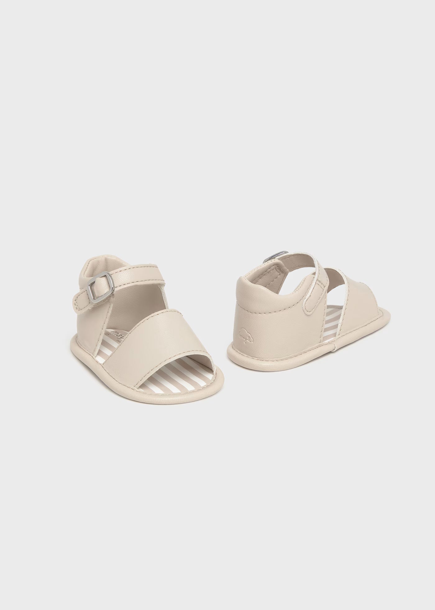 Scarpete sandali neonato Mayoral Newborn beige chiaro Mayoral Beige