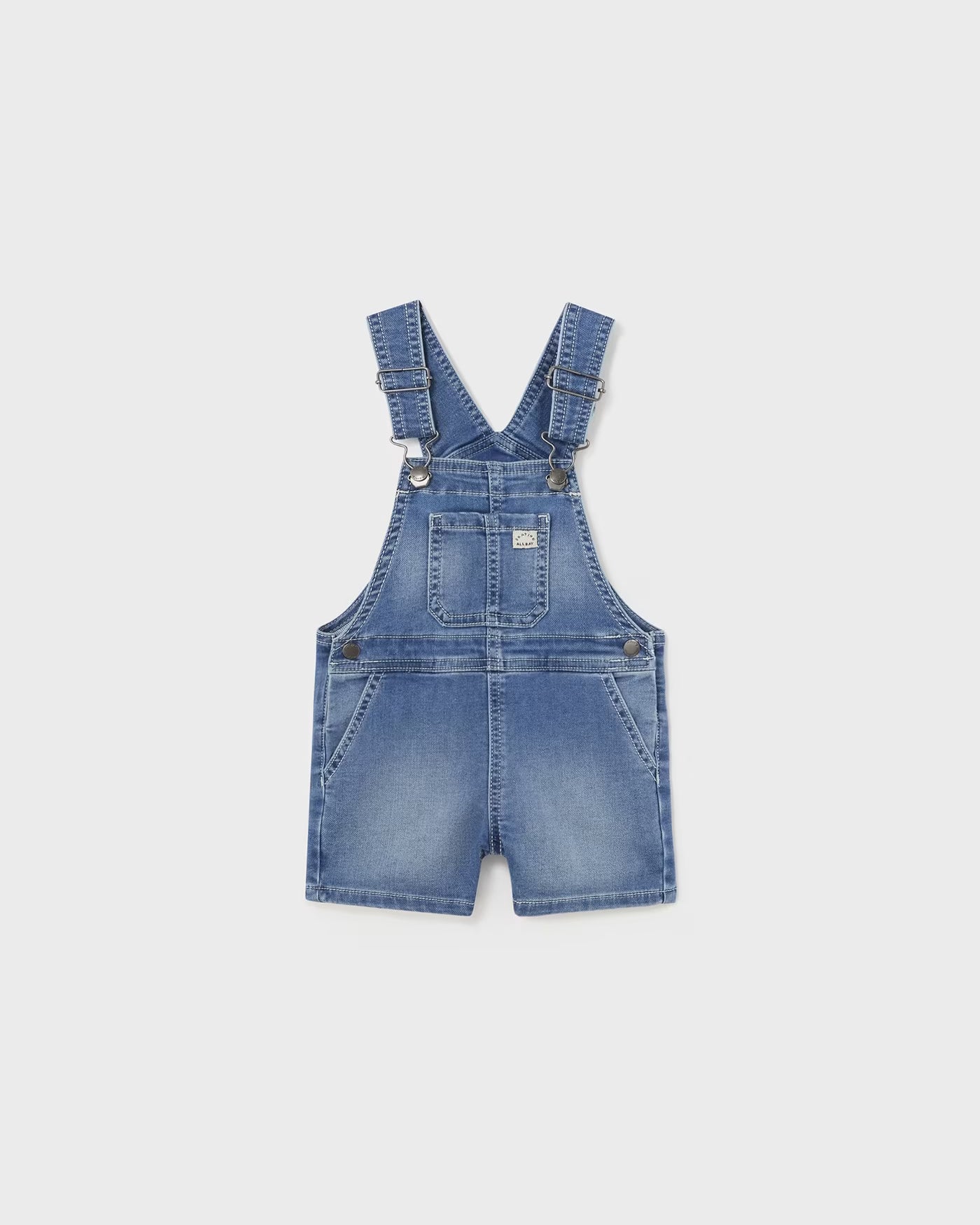 Salopette denim neonato Mayoral jeans chiaro Mayoral Jeans